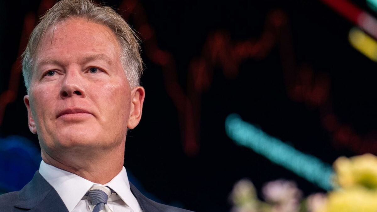 Pantera Capital founder and managing partner Dan Morehead onstage at a conference in 2023