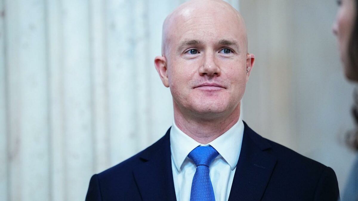 Brian Armstrong, chief executive officer of Coinbase.